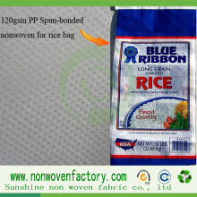 PP Spunbond Nonwoven Fabric for Rice Bag Making